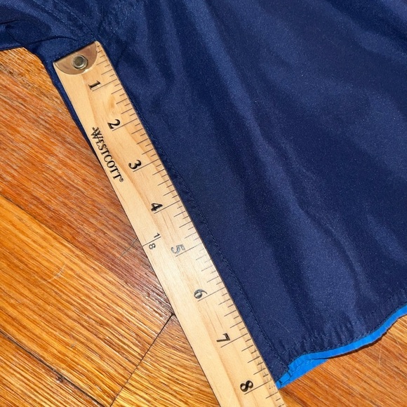 Men’s Nike swim trunks size medium volley shorts quick dry built in briefs blue - Picture 7 of 7